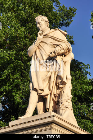 Friedrich Wilhelm III. staue Denkmal für General von Scharnhorst, Bebelplatz, Unter den Linden, Berlin, Deutschland, Europa Stockfoto