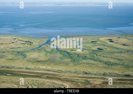 Luftaufnahme von Terschelling, Niederlande, Terschelling Stockfoto