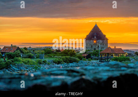 Ostsee Insel Christians-Oe mit Bastion, Dänemark, Christians-Oe Stockfoto