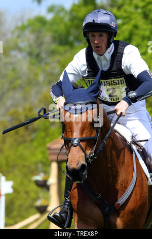 Tom McEwen - Toledo de Kerser - Cross Country Badminton Horse Trials 2019 Stockfoto