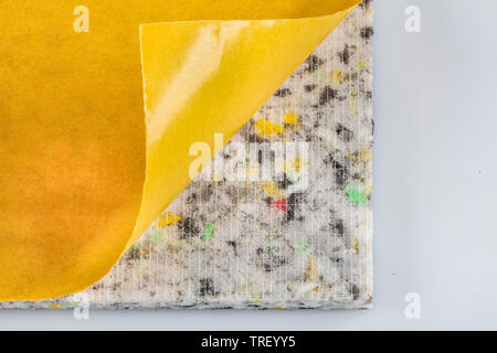 Auto Bodenbeschichtung Wasserdicht (Auto Schalldämmung) Stockfoto