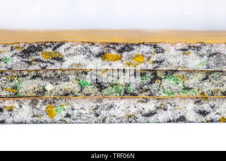 Auto Bodenbeschichtung Wasserdicht (Auto Schalldämmung) Stockfoto