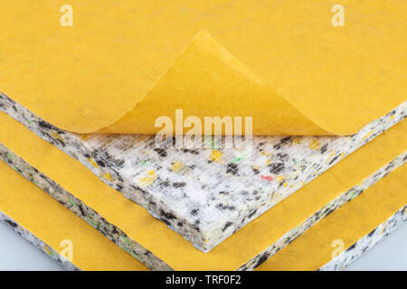 Auto Bodenbeschichtung Wasserdicht (Auto Schalldämmung) Stockfoto