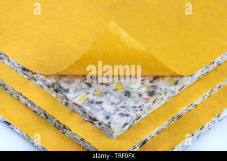 Auto Bodenbeschichtung Wasserdicht (Auto Schalldämmung) Stockfoto