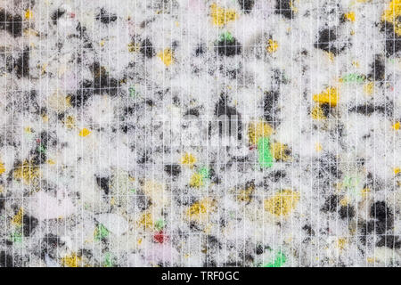 Auto Bodenbeschichtung Wasserdicht (Auto Schalldämmung) Stockfoto