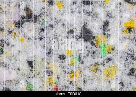 Auto Bodenbeschichtung Wasserdicht (Auto Schalldämmung) Stockfoto