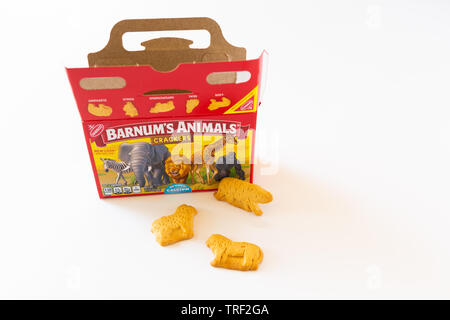 Barnum's Animal Crackers Stockfoto