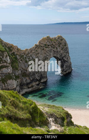 Durdle Door, Jurassic Coast, Dorset, England, Vereinigtes Königreich Stockfoto