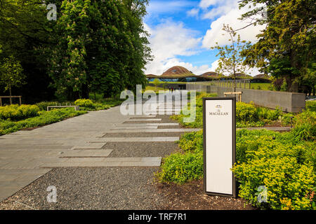 Die macallan Visitor Experience Center in Speyside, Schottland Stockfoto