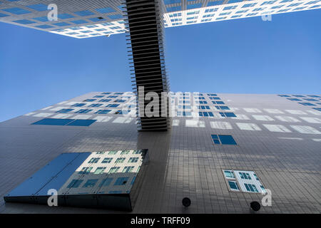 Amsterdam, Niederlande, Idock Insel Komplex, ehemaliger Westerdoksdijks, einem modernen Bereich der verschiedenen Büro-, Wohn- und Verwaltungsgebäude, Stockfoto