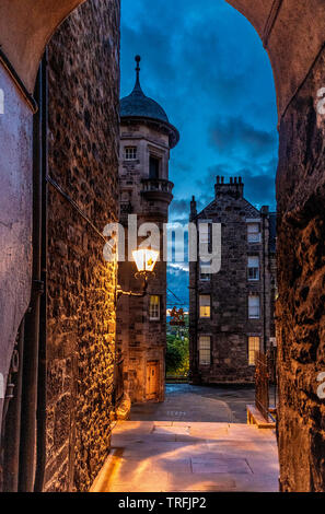 Lady Treppe Schließen, die Royal Mile, Edinburgh Stockfoto