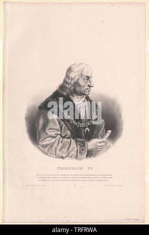 Friedrich III., Kaiser des Heiligen Römischen Reiches, Additional-Rights - Clearance-Info - Not-Available Stockfoto