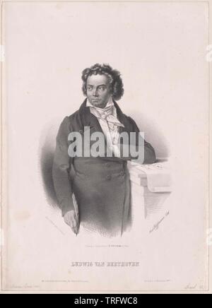 Beethoven, Ludwig van, Additional-Rights - Clearance-Info - Not-Available Stockfoto