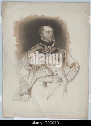 Friedrich August, Herzog von York und Albany, Additional-Rights - Clearance-Info - Not-Available Stockfoto