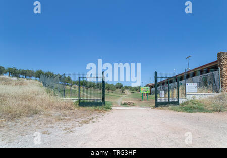 Cordoba, Spanien - 30. Mai 2019: Norte Sierra Bezirk. Cordoba, Spanien. La Asomadilla Park Stockfoto