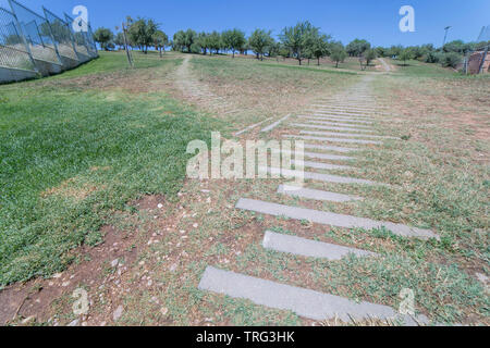 Cordoba, Spanien - 30. Mai 2019: Norte Sierra Bezirk. Cordoba, Spanien. La Asomadilla Park Stockfoto