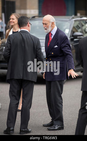 Honourable Artillery Company HQ, London, UK. 5. Juni 2019. Über 120 fahrende greats, im Wert von über £ 70 m, vom 5-6 Juni in der HAC-Gelände, mit special guest SKH Prinz Michael von Kent. Credit: Malcolm Park/Alamy Leben Nachrichten. Stockfoto