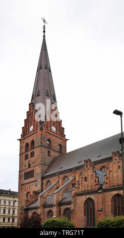 Kirche St. Peter in Malmö. Schweden Stockfoto