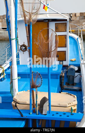 Puerto pesquero de Pueblo Gran Tarajal. Isla Fuerteventura. Provinz Las Palmas. Islas Canarias. España Stockfoto