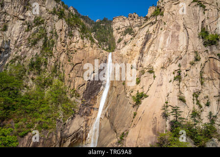 Landschaft von Kumgang in Nordkorea montieren Stockfoto