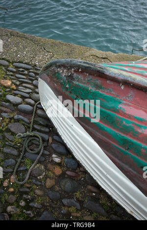 Texturen am Kai, Dartmouth, Devon, England, Großbritannien Stockfoto