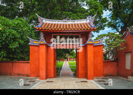 Das Tor von Taiwan die konfuzianischen Tempel in Tainan Stockfoto