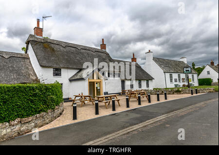 Etal Village Pub, Metal, Northumberland, Großbritannien Stockfoto