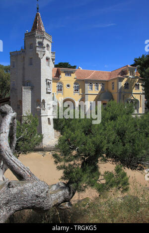 Portugal, Cascais, Condes de Castro Guimarães Museum, Stockfoto