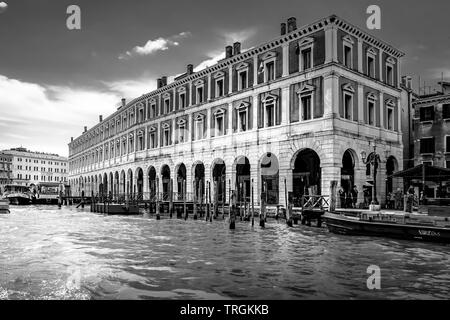 Palazzo dei Camerlenghi, Venedig, Italien Stockfoto