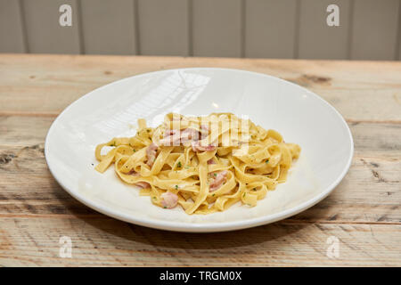 Frisch italienisch Essen gekocht Stockfoto