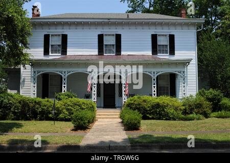 Die amzi Liebe antebellum in Columbus, Mississippi. Stockfoto