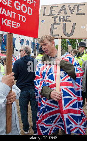 Stop Trumpf - Demonstration, London 2019 Stockfoto