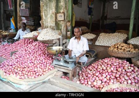 Devaraja Market in Mysore, Indien Stockfoto