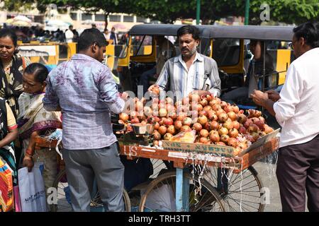 Devaraja Market in Mysore, Indien Stockfoto