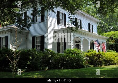 Die amzi Liebe antebellum in Columbus, Mississippi. Stockfoto