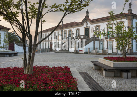 Rathaus, Vila Real, Portugal Stockfoto