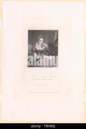 Adelaide, Prinzessin von Sachsen-meiningen, Additional-Rights - Clearance-Info - Not-Available Stockfoto