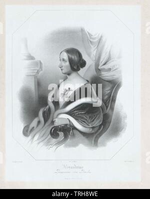 Alexandrine, Prinzessin von Baden, Additional-Rights - Clearance-Info - Not-Available Stockfoto