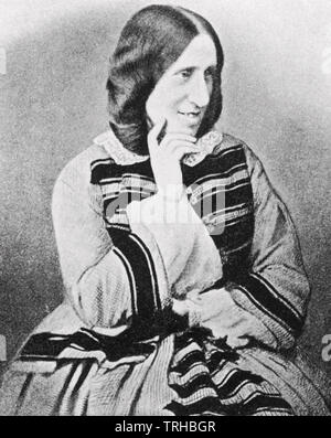 GEORGE ELIOT - Mary Ann Evans (1819-1880) englischer Schriftsteller Stockfoto