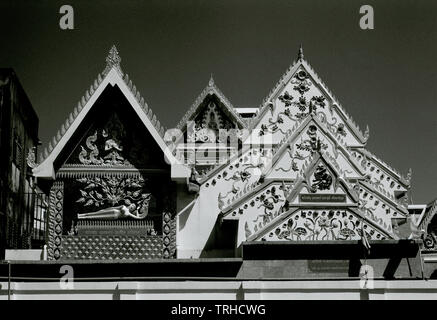 Wat Chamni Hatthakan in Bangkok, Thailand in Südostasien Fernost Stockfoto