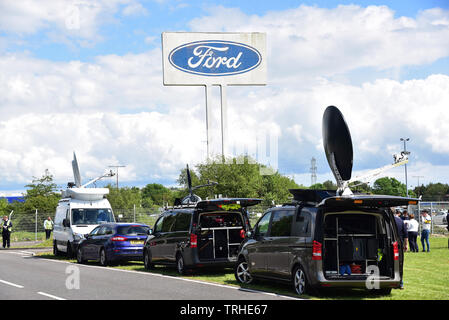 Ford seine Bridgend in Wales im September 2020 zu schließen, mit der potenzielle Verlust von rund 1.700 Arbeitsplätzen, bestätigte das Unternehmen am Donnerstag. Stockfoto