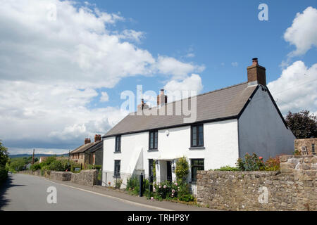 Caerwent ist ein Dorf in Monmouthshire Wales UK mit umfangreichen römischen Überreste Stockfoto