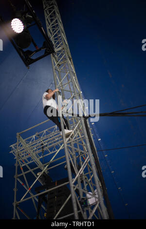 Drehkreuz live beim Slam Dunk Festival 2019 Stockfoto