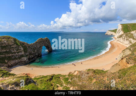 Durdle Door dorset Jurassic Küste, Dorset, England Großbritannien gb Stockfoto