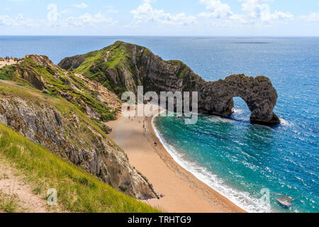 Durdle Door dorset Jurassic Küste, Dorset, England Großbritannien gb Stockfoto