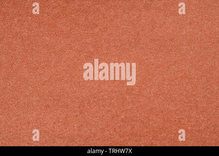 Braun farbiges Papier hautnah. Große Textur und Hintergrund Stockfoto