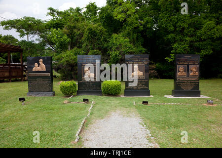 Civil Rights Monuments in Selma, Alabama Stockfoto