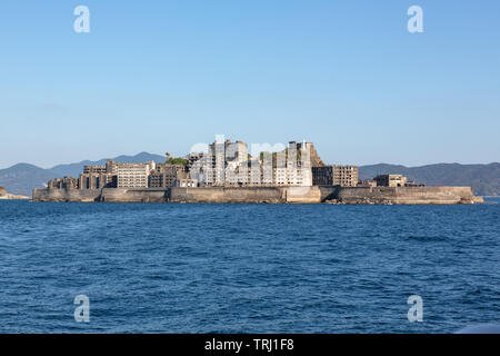 Gunkanjima/Hashima Insel/Island, Nagasaki, Japan Stockfoto