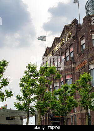 Hotel New York, im ehemaligen Bürogebäude der Holland America Line in Rotterdam. Von hier aus, Tausende von Emigranten links für Nordamerika. Stockfoto