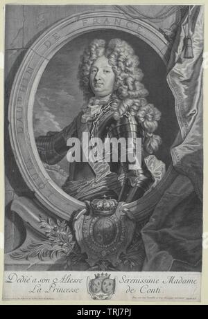 Ludwig, Fürst von Frankreich, 1661-1711, Dauphin de Viennois, Additional-Rights - Clearance-Info - Not-Available Stockfoto